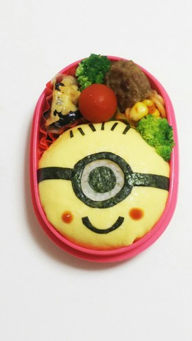 チーズなしのミニオン弁当☆キャラ弁
